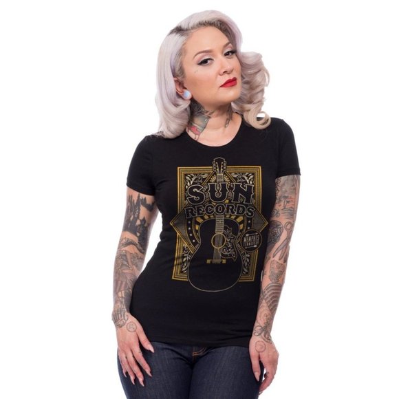 Steady Clothing Tops - Steady Sun Records Guitar Tee
